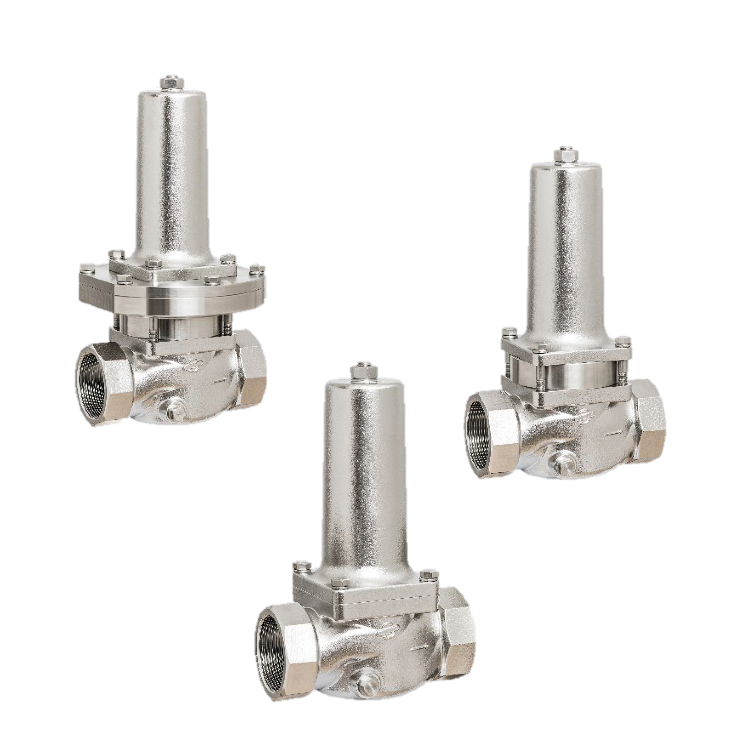 Berluto - Selvopererte trykkreduksjonsventiler / Pressure reducing valve (PRV) / Pressure control valve (PCV)